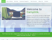 Tablet Screenshot of camplink.net